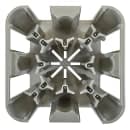 Cambro ADCSC12PKG 27" Mobile Dish Caddy w/ (12) Columns - Plastic, Speckled Gray thumbnail 2