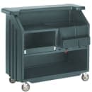 Cambro BAR540401 54" Cambar Portable Bar - 80 lb Ice Sink, Speed Rail, Slate Blue thumbnail 2