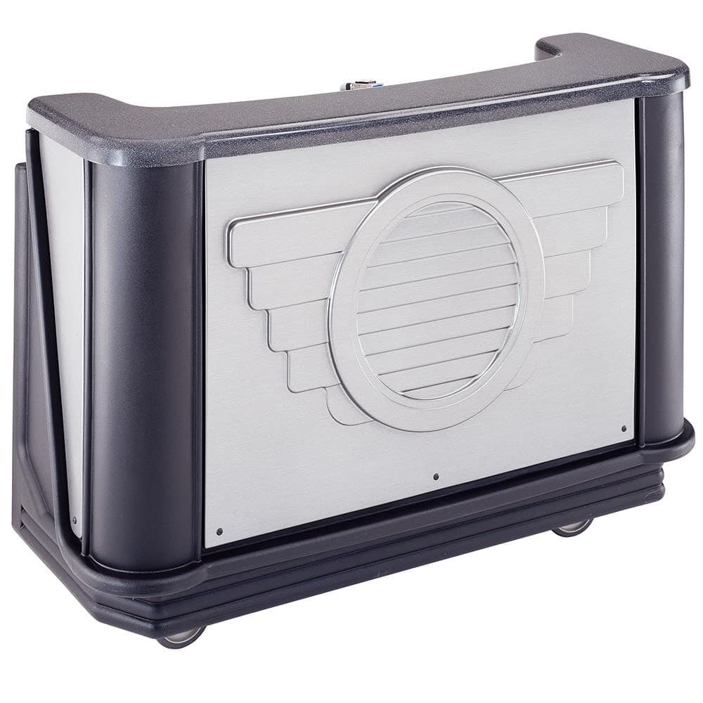 Cambro BAR650DSDX667 67 1/2" Portable Bar - Pre-Mix Drink System, 80 lb Ice Sink, Manhattan