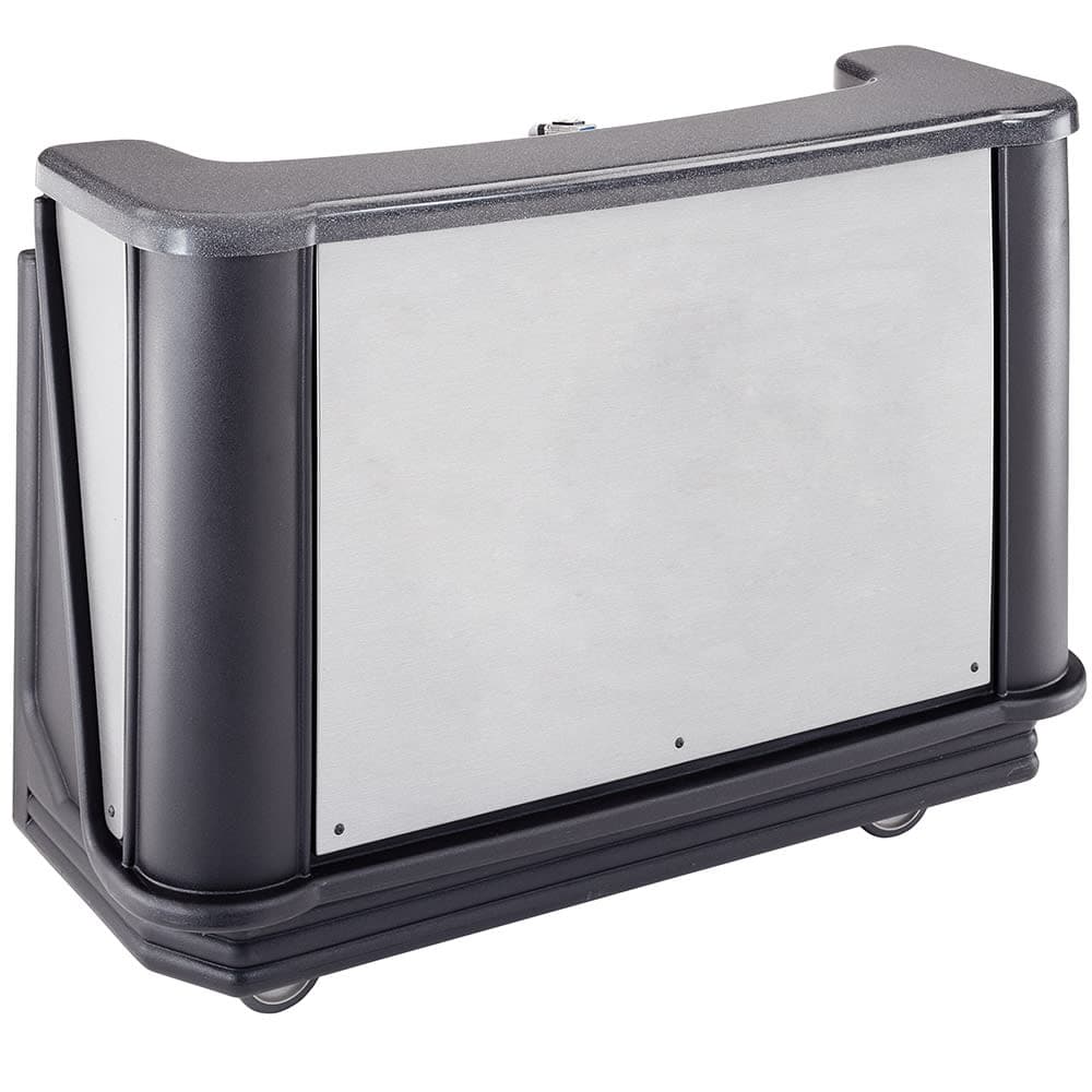 Cambro BAR650DSDX770 67 1/2" Portable Bar - Pre-Mix Drink System, 80 lb Ice Sink, Chicago