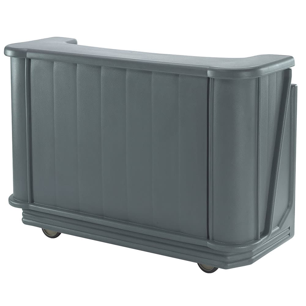 Cambro BAR650PMT191 67 1/2" Portable Bar - Post-Mix Drink System, CO2, Granite Gray 110v