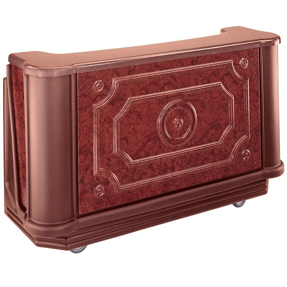 Cambro BAR730DSPM668 72 3/4" Portable Bar - 80 lb Ice Sink, Cold Plate, Sedona