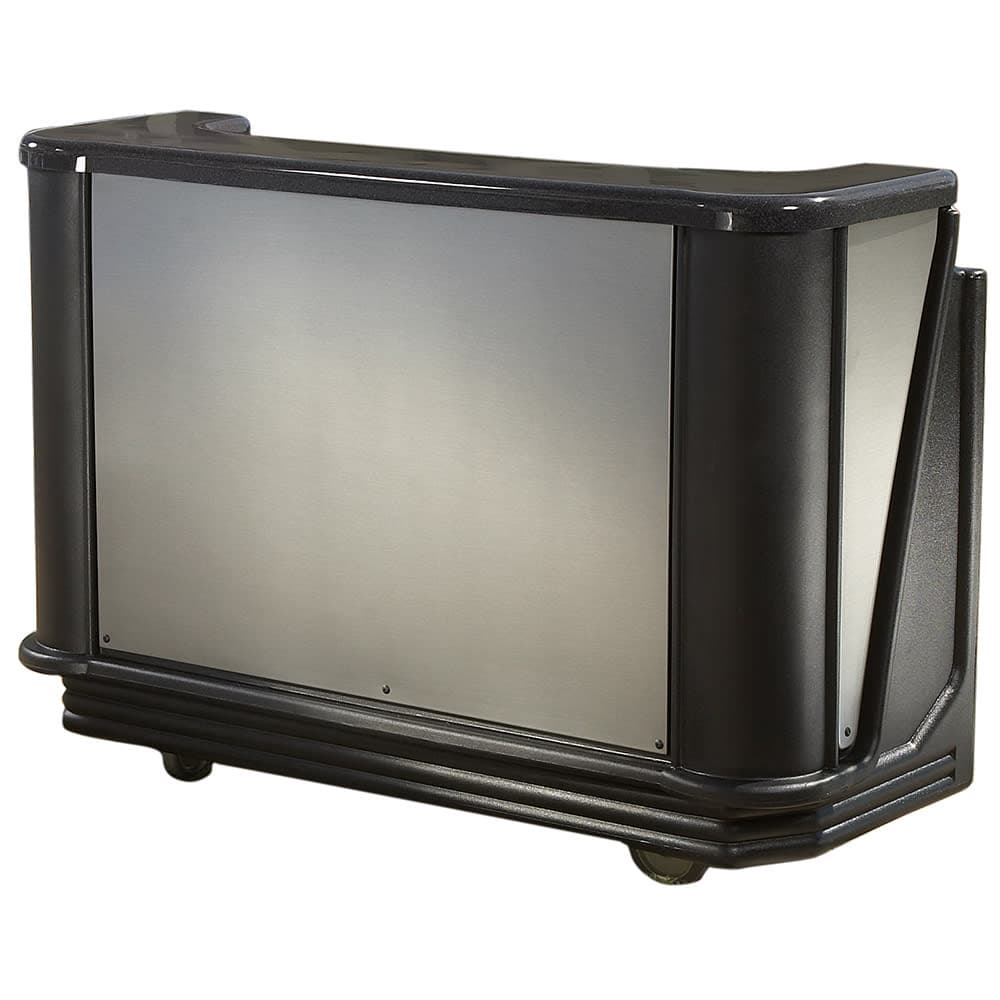 Cambro BAR730DSPM770 72 3/4" Portable Bar - 80 lb Ice Sink, Cold Plate, Chicago