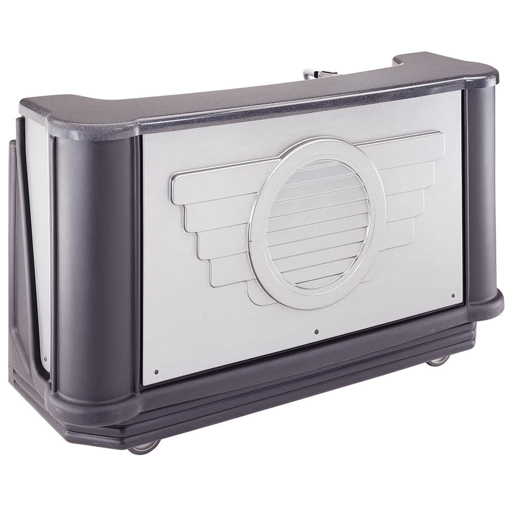 Cambro BAR730DSPMT667 72 3/4" Portable Bar - Post-Mix Drink System, CO2, Manhattan 110v