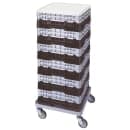 Cambro BR578167 Camrack Base Rack - (2)Extenders, 1 Compartment, 7 1/4"H, Brown thumbnail 2
