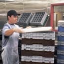 Cambro BR578167 Camrack Base Rack - (2)Extenders, 1 Compartment, 7 1/4"H, Brown thumbnail 4