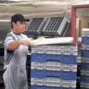 Cambro BR578168 Camrack Base Rack - (2)Extenders, 1 Compartment, 7 1/4"H, Blue thumbnail 4