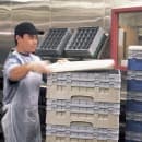 Cambro BR578184 Camrack Base Rack - (2)Extenders, 1 Compartment, 7 1/4"H, Beige thumbnail 4