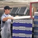 Cambro BR578186 Camrack Base Rack - (2)Extenders, 1 Compartment, 7 1/4"H, Navy Blue thumbnail 4