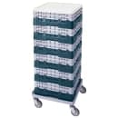 Cambro BR578414 Camrack Base Rack - (2)Extenders, 1 Compartment, 7 1/4"H, Teal thumbnail 2