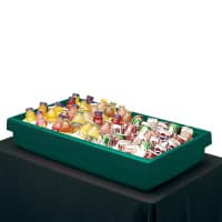 Cambro BUF72110 62 7/8" Cold Food Bar - (5) Pan Capacity, Table Top, Black thumbnail 3