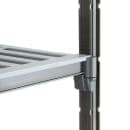 Cambro CBU183084VS4580 30" NSF 4-Tier Polymer Shelf Kit - Camshelving® Basics Plus, 18"W, 84"H thumbnail 8