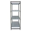 Cambro CBU184272VS4580 42" NSF 4-Tier Polymer Shelf Kit - Camshelving® Basics Plus, 18"W, 72"H thumbnail 4