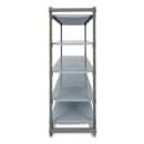 Cambro CBU184284S5580 42" NSF 5-Tier Polymer Shelf Kit - Camshelving® Basics Plus, 18"W, 84"H thumbnail 4