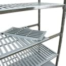 Cambro CBU184284VS5580 42" NSF 5-Tier Polymer Shelf Kit - Camshelving® Basics Plus, 18"W, 84"H thumbnail 5