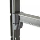 Cambro CBU184872S4580 48" NSF 4-Tier Polymer Shelf Kit - Camshelving® Basics Plus, 18"W, 72"H thumbnail 6