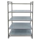 Cambro CBU213684S5580 36" NSF 5-Tier Polymer Shelf Kit - Camshelving® Basics Plus, 21"W, 84"H thumbnail 2