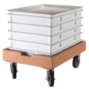 Cambro CD1826PDB157 Camdolly® for Pizza Dough Boxes w/ 300 lb Capacity, Coffee Beige thumbnail 2