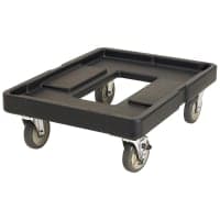 Cambro CD400131 Camdolly® for Camcarriers® w/ 300 lb Capacity, Dark Brown thumbnail 7