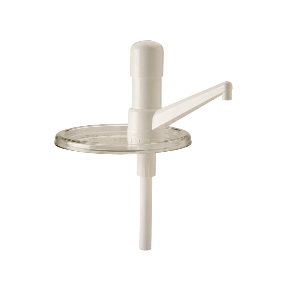 Cambro CFPFRC10135 ColdFest Cover and Pump Kit - Fixed Nozzle, 1 oz Condiment Portions, Clear