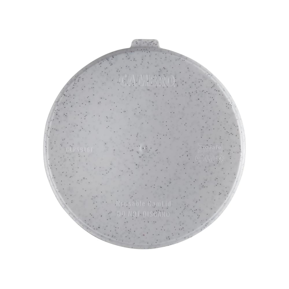 Cambro CLRSB16148 Reusable CamLid® for 16 oz Shoreline & Harbor Bowls - White