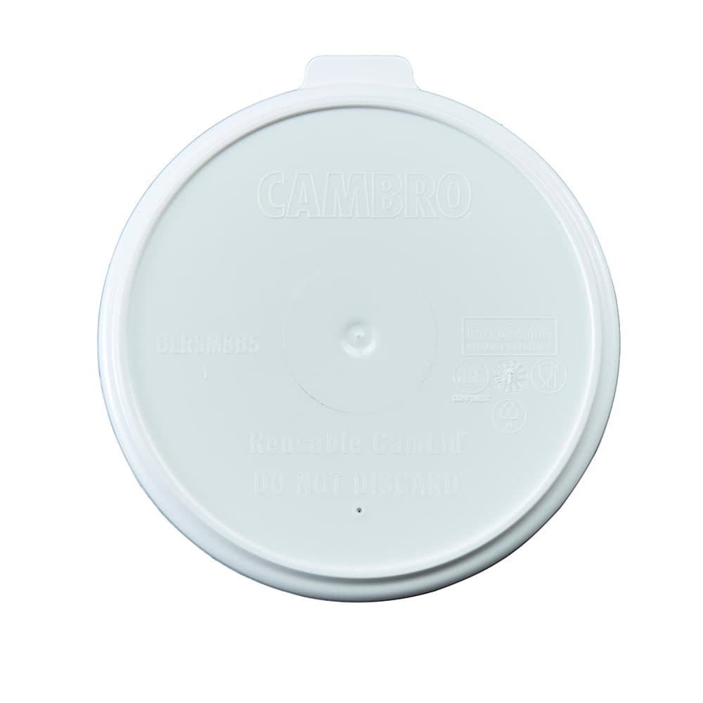 Cambro CLRSM8B5148 Reusable CamLid® for Shoreline & Harbor 5 oz Bowl & 8 oz Mug - White