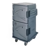 Cambro CMBH1826TBF191 Camtherm Hot Cart - Thermometer, Vented, Granite Gray 125v thumbnail 10