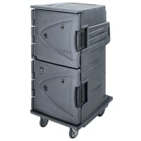 Cambro CMBH1826TBF192 Camtherm Hot Cart - Thermometer, Vented, Granite Green 125v thumbnail 4