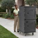 Cambro CMBH1826TSC191 Camtherm® Hot Cart - Thermometer, Granite Gray, 110v thumbnail 6