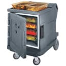 Cambro CMBHC1826LF191 Camtherm® Hot/Cold Cart - Thermometer, Granite Gray, 110v thumbnail 4