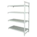 Cambro CPA212464V4480 24" NSF 4-Tier Polymer Shelf Kit - Camshelving® Premium, 21"W, 64"H thumbnail 3