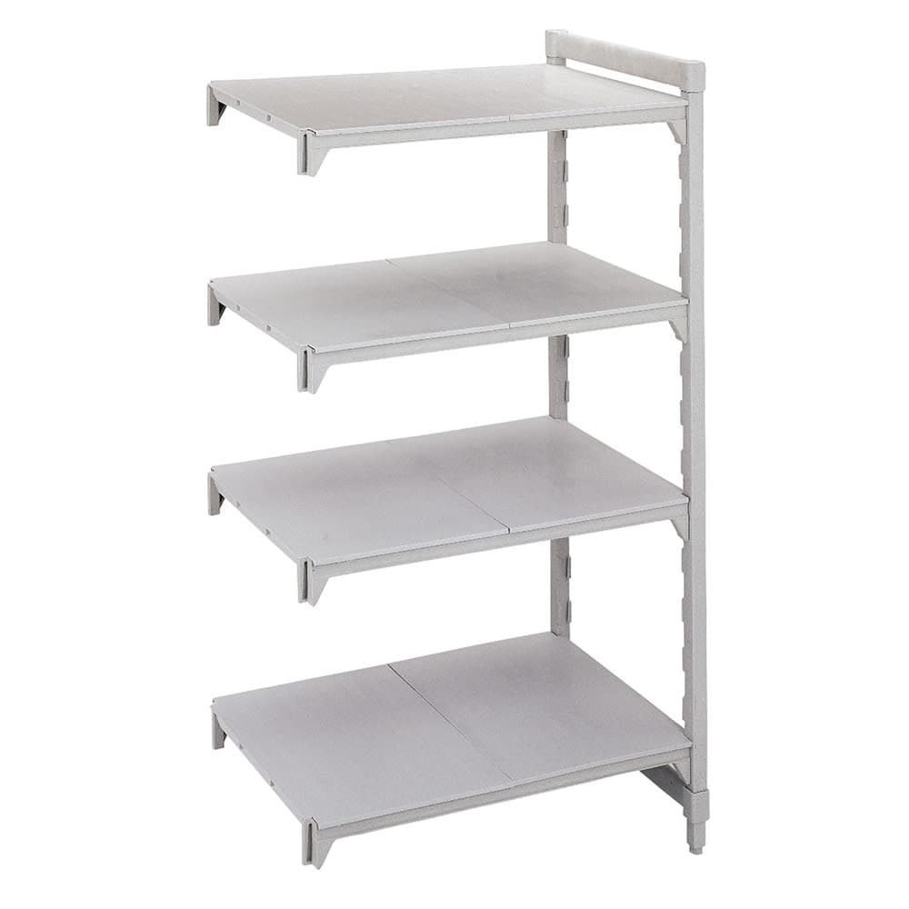 Cambro CPA242484S4PKG 24" NSF 4-Tier Polymer Shelf Kit - Camshelving® Premium, 24"W, 84"H