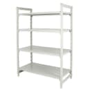 Cambro CPU182472S4480 24" NSF 4-Tier Polymer Shelf Kit - Camshelving® Premium, 18"W, 72"H thumbnail 3