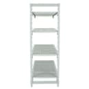 Cambro CPA213664V4480 36" NSF 4-Tier Polymer Shelf Kit - Camshelving® Premium, 21"W, 64"H thumbnail 4
