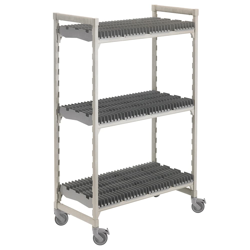 Cambro CPMU244875DRPKG 3 Level Mobile Drying Rack for Trays