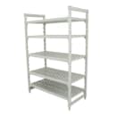 Cambro CPU214872V5480 48" NSF 5-Tier Polymer Shelf Kit - Camshelving® Premium, 21"W, 72"H thumbnail 3