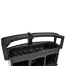 Cambro CVC75W14 75"W Open Well Vending Cart w/ Safety Barrier & Umbrella Hole - Polyethylene, Healthy Choices" Wrap thumbnail 11