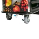 Cambro CVC75W14 75"W Open Well Vending Cart w/ Safety Barrier & Umbrella Hole - Polyethylene, Healthy Choices" Wrap thumbnail 9