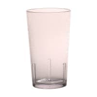 Cambro D12608 12 oz Sapphire Blue Crackled Plastic Tumbler thumbnail 4