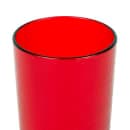 Cambro D16156 16 oz Ruby Red Crackled Plastic Tumbler thumbnail 2