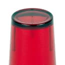Cambro D16156 16 oz Ruby Red Crackled Plastic Tumbler thumbnail 3