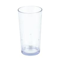 Cambro D24608 24 oz Sapphire Blue Crackled Plastic Tumbler thumbnail 5