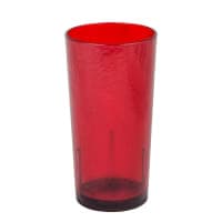 Cambro D24608 24 oz Sapphire Blue Crackled Plastic Tumbler thumbnail 6