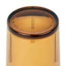 Cambro D24609 24 oz Light Amber Crackled Plastic Tumbler thumbnail 3