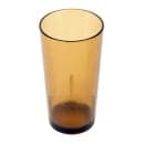 Cambro D24609 24 oz Light Amber Crackled Plastic Tumbler thumbnail 4