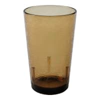 Cambro D8152 8 oz Clear Crackled Plastic Tumbler thumbnail 5