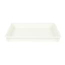 Cambro DB18263CW148 26" x 18" Camwear® Pizza Dough Box - Polycarbonate, White thumbnail 3