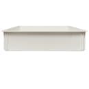 Cambro DB18266CW148 26" x 18" Camwear® Pizza Dough Box - Polycarbonate, White thumbnail 2