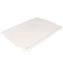 Cambro DBC1826CW148 26" x 18" Camwear® Pizza Dough Box Cover - Polycarbonate, White thumbnail 4