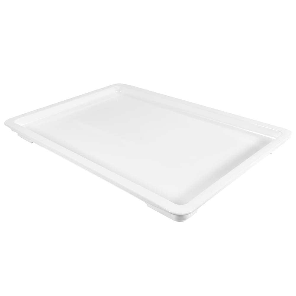 Cambro DBC1826P148 26" x 18" Pizza Dough Box Cover - Polypropylene, White